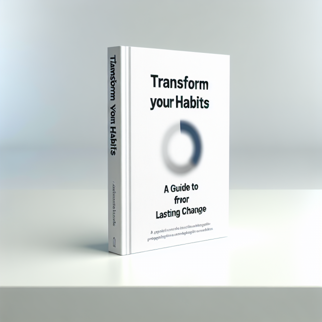 Transform Your Habits: A Guide to Lasting Change